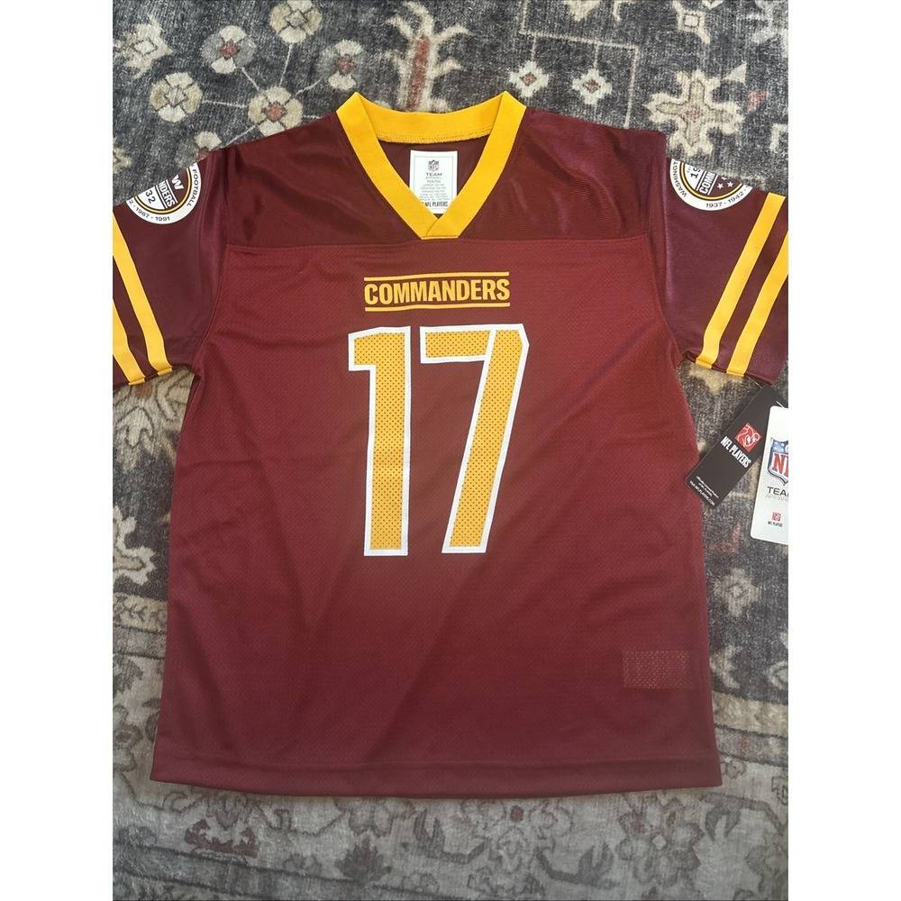 Terry McLaurin #17 Washington Commanders Youth Jersey Burgundy Size Large 12 14
